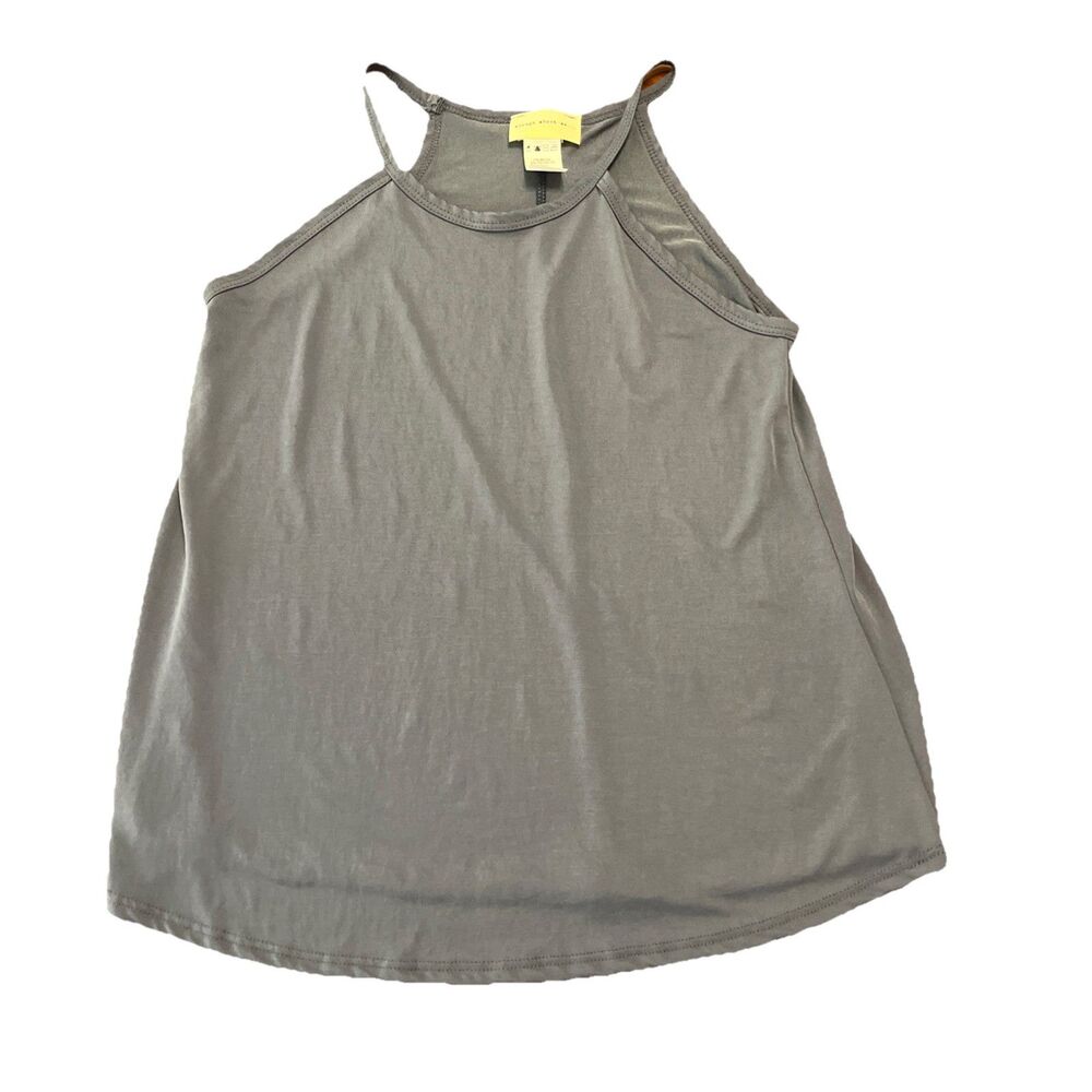 ENOUGH ABOUT ME Blue Halter Neck Tank Women’s Size XS